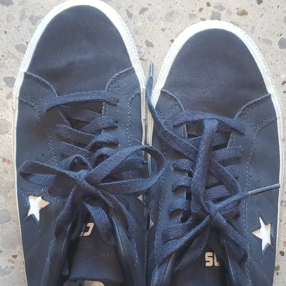 Men's Blue suede Converse